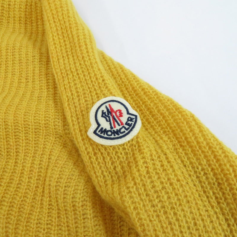 MONCLER | モンクレール GIROCOLLO CON CAPPUCCIO TRICOT ニット H10939G00002 イエロー サイズ：S【瀬戸大橋店】