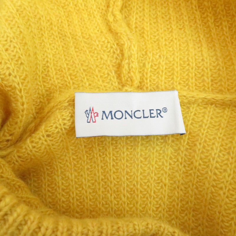 MONCLER | モンクレール GIROCOLLO CON CAPPUCCIO TRICOT ニット H10939G00002 イエロー サイズ：S【瀬戸大橋店】