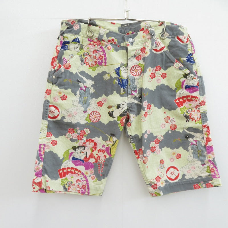 EVISU | エヴィス SHORTS SITIFUKUJIN ショートパンツ マルチカラー サイズ：36【瀬戸大橋店】