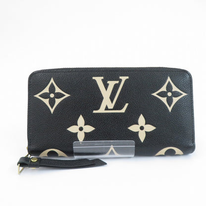 LOUIS VUITTON | ルイ・ヴィトン ジッピー・ウォレット バイカラー モノグラム アンプラント 長財布 M80481 ブラック【瀬戸大橋店】