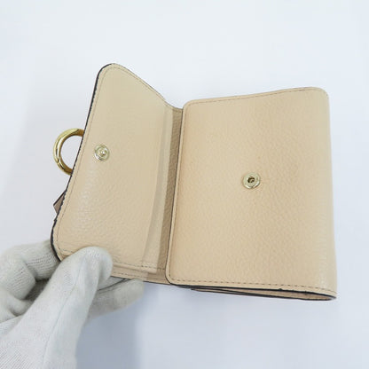 Chloe | クロエ アルファベット スモール トリフォールド ウォレット 三つ折り財布 CHC21WP945F576J5 ベージュ【瀬戸大橋店】