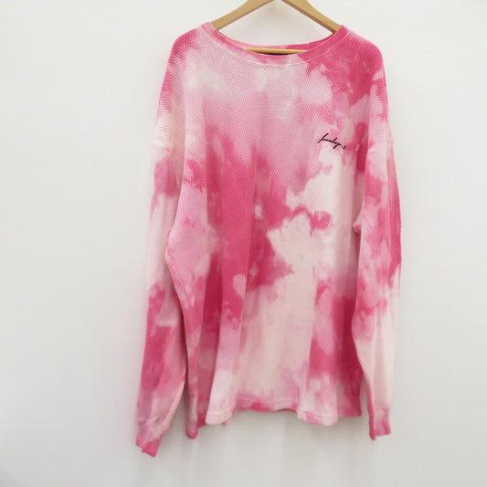 INDEPICT THERMAL L/S TEE 長袖Ｔシャツ IN24AW04c ピンク サイズ：XL【瀬戸大橋店】
