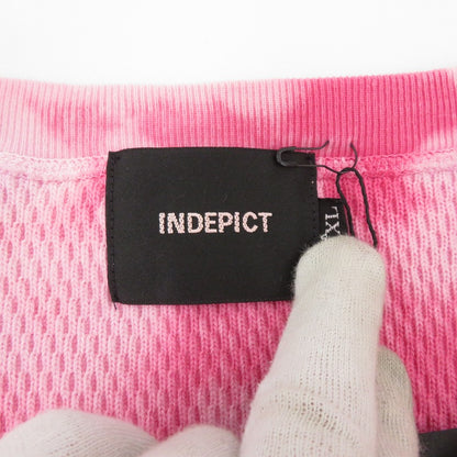 INDEPICT THERMAL L/S TEE 長袖Ｔシャツ IN24AW04c ピンク サイズ：XL【瀬戸大橋店】
