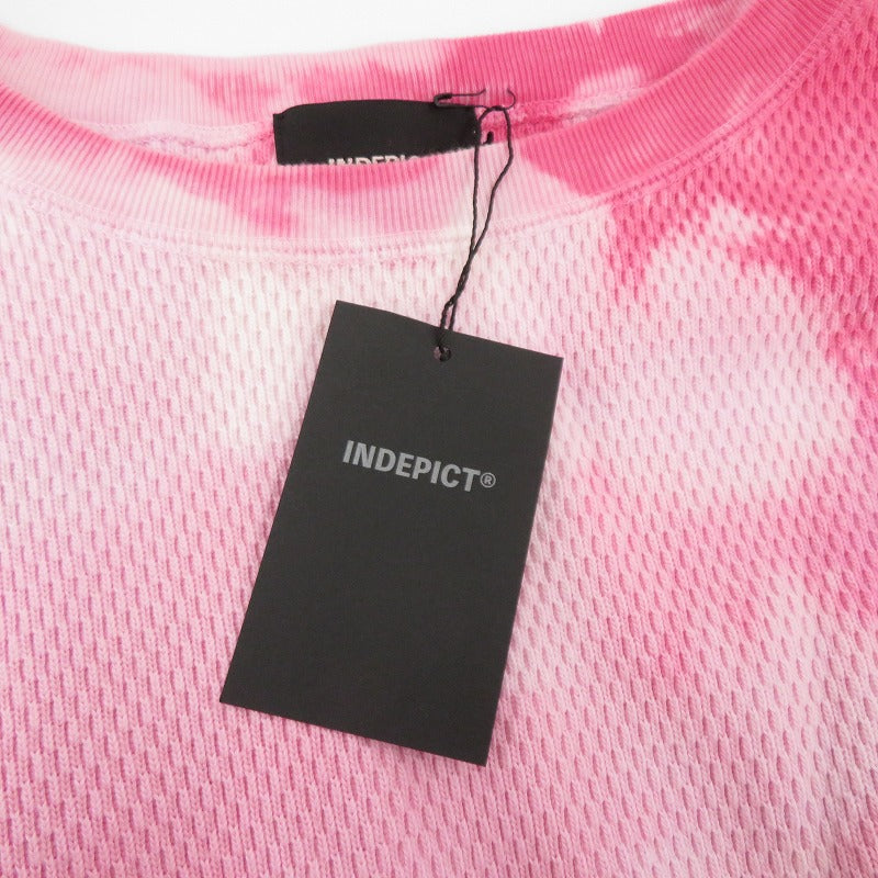 INDEPICT THERMAL L/S TEE 長袖Ｔシャツ IN24AW04c ピンク サイズ：XL【瀬戸大橋店】