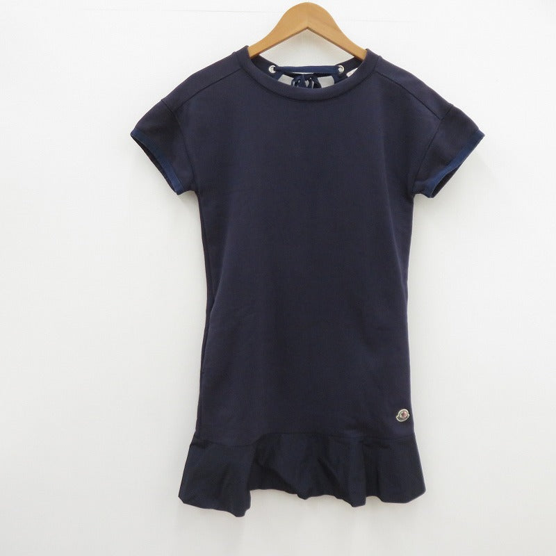 MONCLER | モンクレール ABITO CORTO ワンピース C10938557900 8098W ネイビー サイズ：XS【瀬戸大橋店】