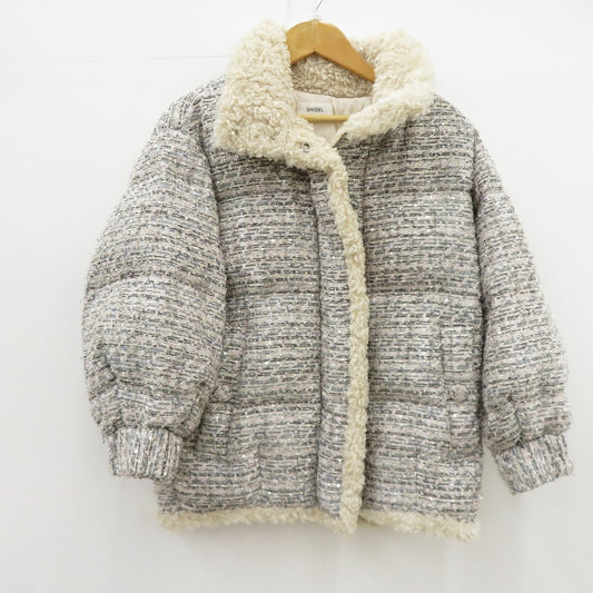 snidel | スナイデル ツイード ダウンジャケット SWFC235032 マルチカラー サイズ：FreeSize【瀬戸大橋店】