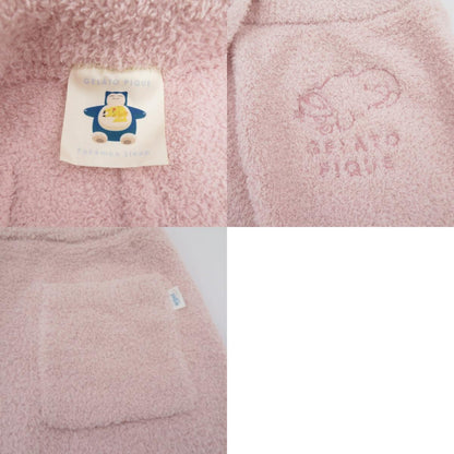 gelato pique | ジェラートピケ ベビモコ ヤドン パーカ＆ショートパンツセット セットアップ PWNT244024 ピンク サイズ：FreeSize【瀬戸大橋店】