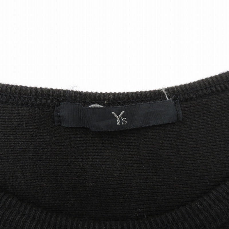 Y's | ワイズ 長袖Ｔシャツ ブラック サイズ：不明【瀬戸大橋店】