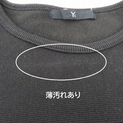 Y's | ワイズ 長袖Ｔシャツ ブラック サイズ：不明【瀬戸大橋店】