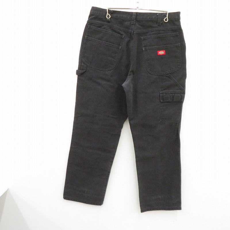 Dickies | ディッキーズ ダック ダブルニー ペインターパンツ パンツ 19393RBK ブラック サイズ：36【瀬戸大橋店】