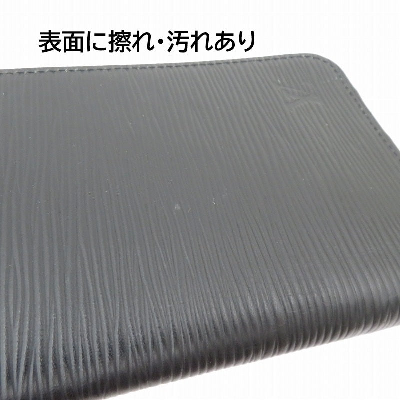 LOUIS VUITTON | ルイ・ヴィトン エピ ジッピーウォレット・ヴェルティカル 長財布 M60965 ブラック【瀬戸大橋店】