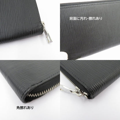 LOUIS VUITTON | ルイ・ヴィトン エピ ジッピーウォレット・ヴェルティカル 長財布 M60965 ブラック【瀬戸大橋店】