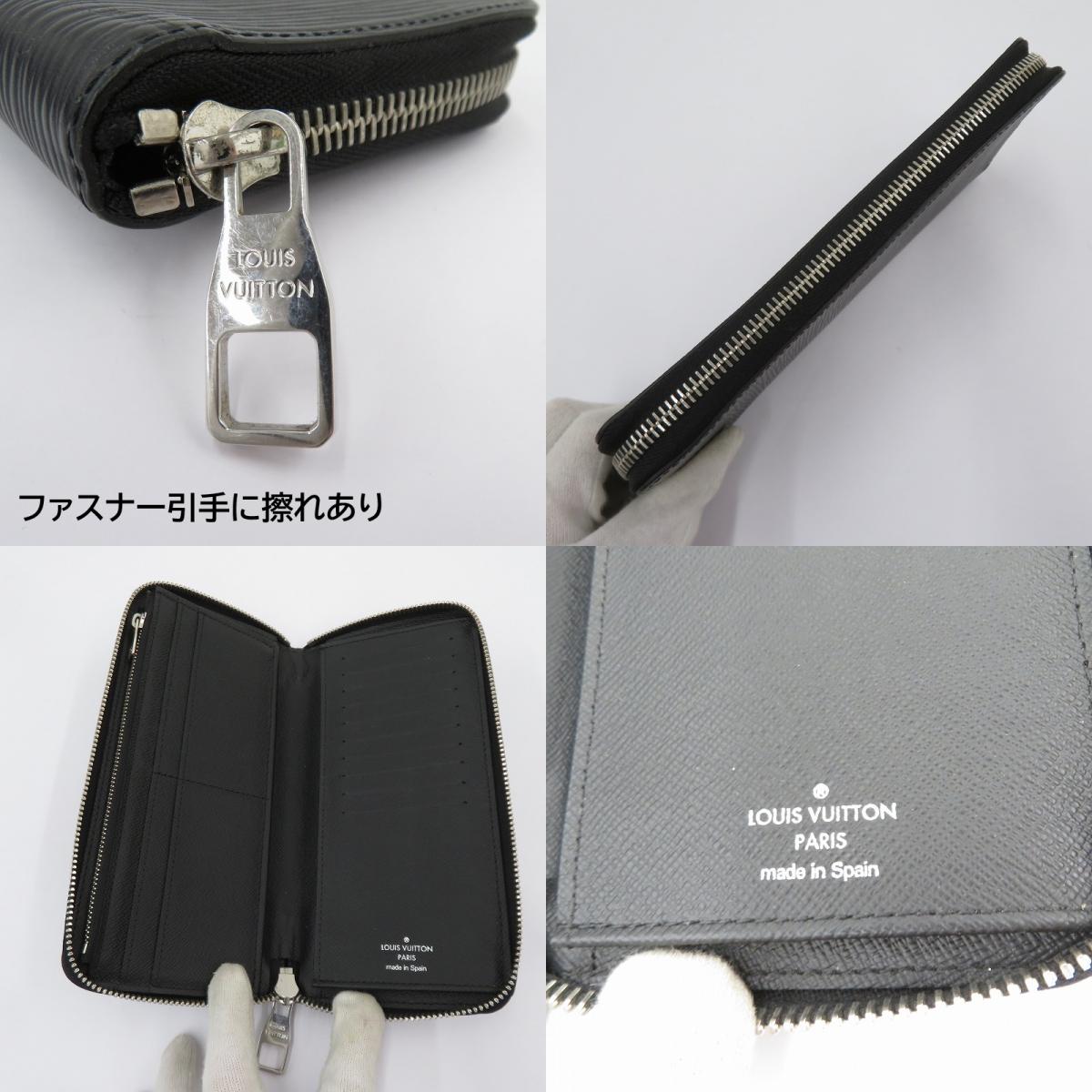 LOUIS VUITTON | ルイ・ヴィトン エピ ジッピーウォレット・ヴェルティカル 長財布 M60965 ブラック【瀬戸大橋店】
