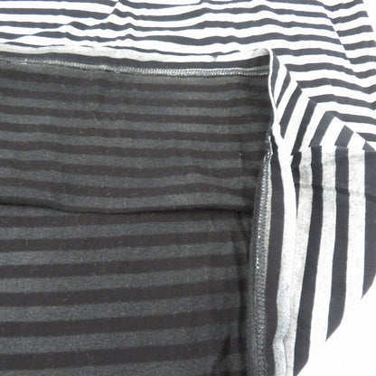 MINEDENIM | マインデニム Seepage Border Crewneck T-SH 半袖Ｔシャツ Seepage Border Crewneck Tシャツ グレー サイズ：M【瀬戸大橋店】
