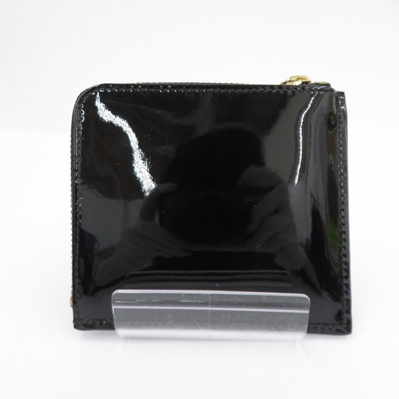 COMME des GARCONS | コムデギャルソン L字型 ミニ財布 コインケース SA3100GP ブラック【瀬戸大橋店】