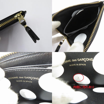 COMME des GARCONS | コムデギャルソン L字型 ミニ財布 コインケース SA3100GP ブラック【瀬戸大橋店】