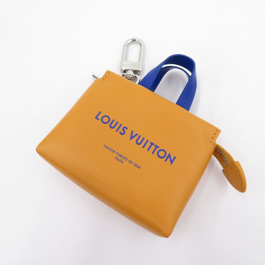LOUIS VUITTON | ルイ・ヴィトン バッグチャーム･LV ミニ ショッパー ストラップ M02699 オレンジ【瀬戸大橋店】