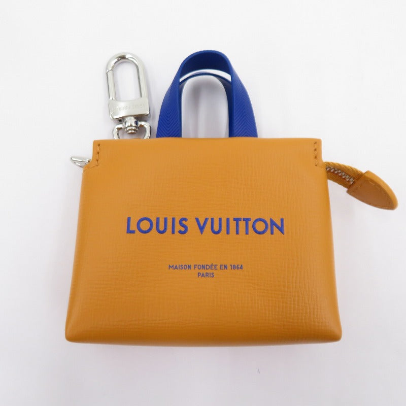 LOUIS VUITTON | ルイ・ヴィトン バッグチャーム･LV ミニ ショッパー ストラップ M02699 オレンジ【瀬戸大橋店】