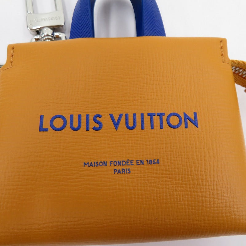 LOUIS VUITTON | ルイ・ヴィトン バッグチャーム･LV ミニ ショッパー ストラップ M02699 オレンジ【瀬戸大橋店】