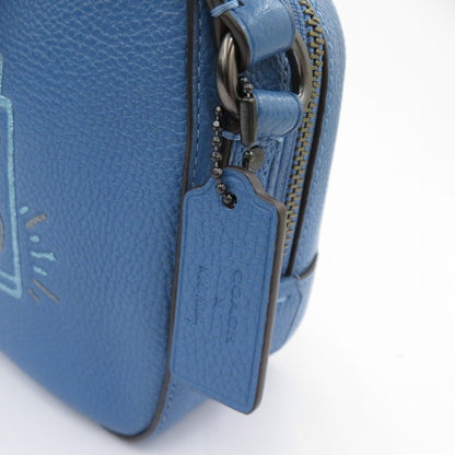 COACH | コーチ × キースへリング カメラバッグ ショルダーバッグ L1781-28664 ブルー【瀬戸大橋店】