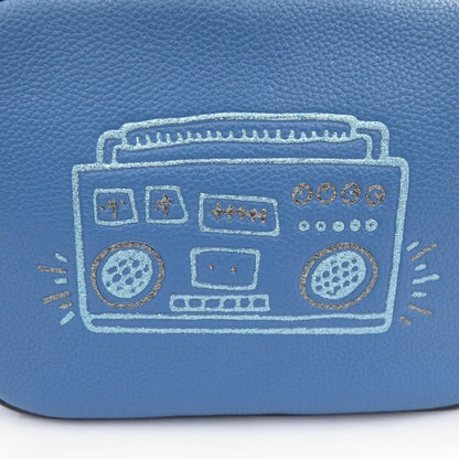 COACH | コーチ × キースへリング カメラバッグ ショルダーバッグ L1781-28664 ブルー【瀬戸大橋店】
