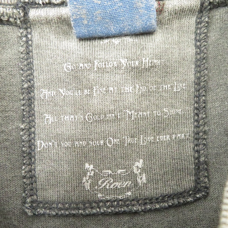 ROEN | ロエン ミッキーTEE 半袖Ｔシャツ グレー サイズ：44【瀬戸大橋店】