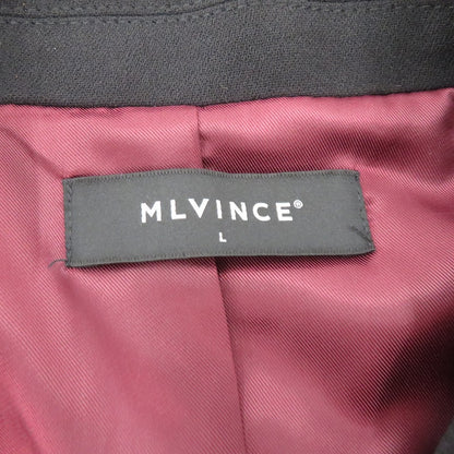 MLVINCE EASY TAILORED JACKET テーラードジャケット ブラック サイズ：L【瀬戸大橋店】