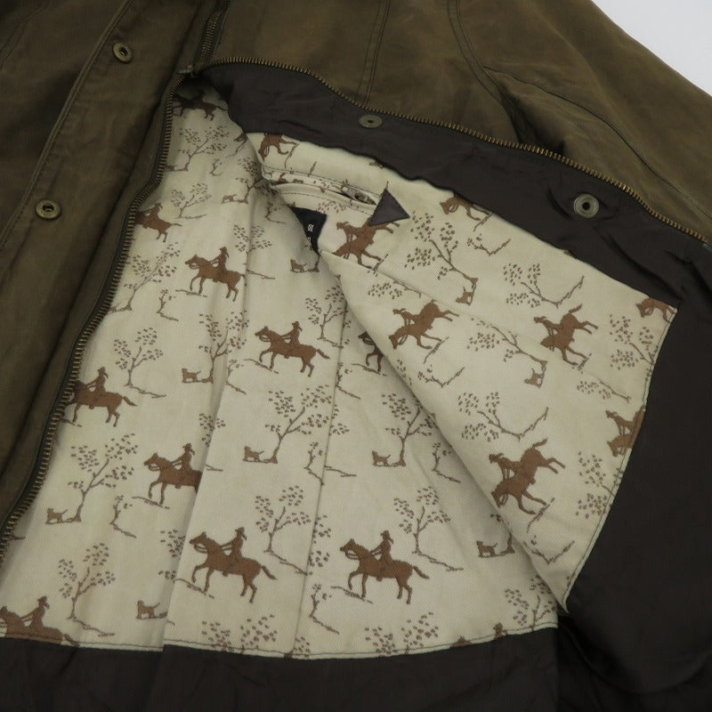 Barbour | バーブァー Emily Bond HORSEPRINT オイルドジャケット その他アウター ブラウン サイズ：44【瀬戸大橋店】