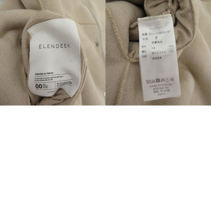 ELENDEEK リバーシブルボアジャケット ブルゾン 512260000101-01 ベージュ サイズ：FreeSize【瀬戸大橋店】