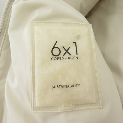6x1 COPENHAGEN COCOON DOWN JACKET ダウンジャケット S06-02-007/参考価格\99,000- ホワイト サイズ：1【瀬戸大橋店】
