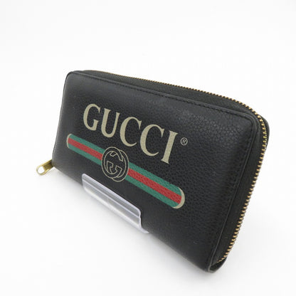 GUCCI | グッチ ヴィンテージ ロゴ 長財布 496317・1147 ブラック【瀬戸大橋店】