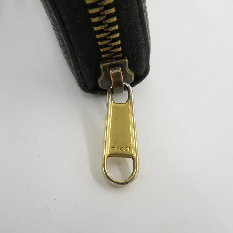 GUCCI | グッチ ヴィンテージ ロゴ 長財布 496317・1147 ブラック【瀬戸大橋店】