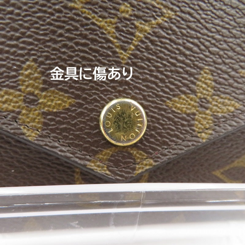 LOUIS VUITTON | ルイ・ヴィトン モノグラム ポルトフォイユ・ジャンヌ 長財布 M62155 ブラウン【瀬戸大橋店】