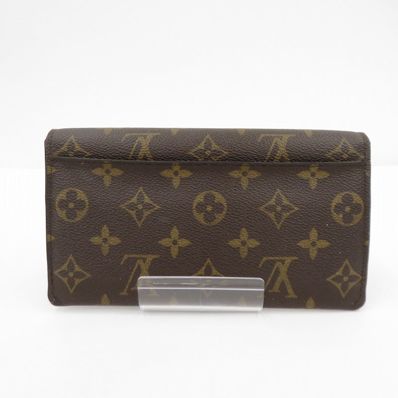 LOUIS VUITTON | ルイ・ヴィトン モノグラム ポルトフォイユ・ジャンヌ 長財布 M62155 ブラウン【瀬戸大橋店】