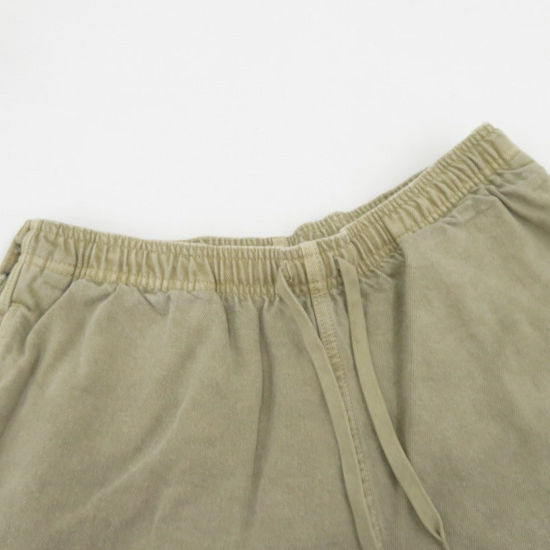 DESCENDANT | ディセンダント MULE / TWILL SHORTS PIGMENT DYE ショートパンツ 241WVDS-PTM07 ベージュ サイズ：2【瀬戸大橋店】