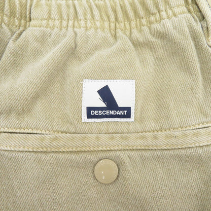 DESCENDANT | ディセンダント MULE / TWILL SHORTS PIGMENT DYE ショートパンツ 241WVDS-PTM07 ベージュ サイズ：2【瀬戸大橋店】