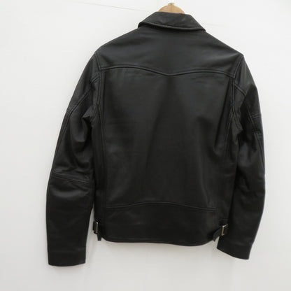 CRIMIE | クライミー LAMB LEATHER SINGLE RIDERS JACKET レザー CR1-02B5-JK06 ブラック サイズ：S【瀬戸大橋店】
