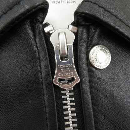 CRIMIE | クライミー LAMB LEATHER SINGLE RIDERS JACKET レザー CR1-02B5-JK06 ブラック サイズ：S【瀬戸大橋店】