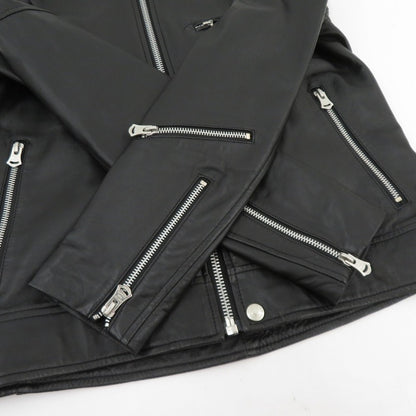 CRIMIE | クライミー LAMB LEATHER SINGLE RIDERS JACKET レザー CR1-02B5-JK06 ブラック サイズ：S【瀬戸大橋店】