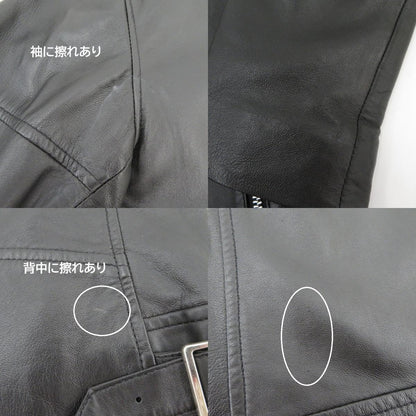 CRIMIE | クライミー LAMB LEATHER SINGLE RIDERS JACKET レザー CR1-02B5-JK06 ブラック サイズ：S【瀬戸大橋店】