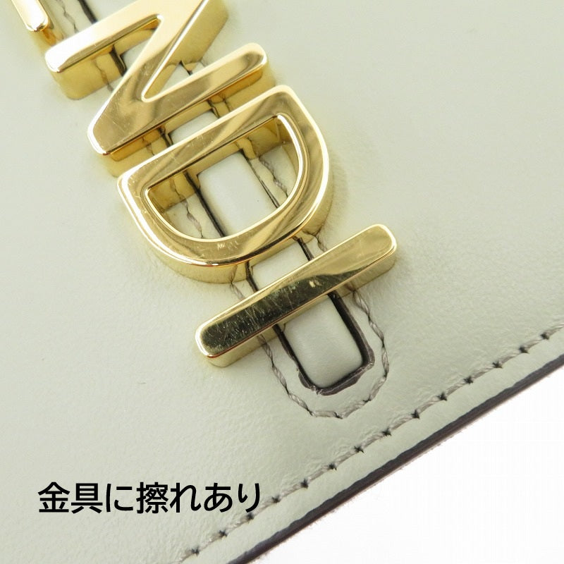 FENDI | フェンディ フェンディグラフィ 財布ショルダー ショルダーバッグ 8BS076 A5DY ライトグリーン【瀬戸大橋店】