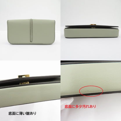 FENDI | フェンディ フェンディグラフィ 財布ショルダー ショルダーバッグ 8BS076 A5DY ライトグリーン【瀬戸大橋店】