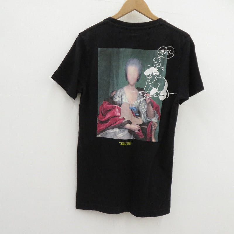 OFF-WHITE | オフホワイト 半袖Ｔシャツ OMAA027E19185005 ブラック サイズ：XS【瀬戸大橋店】