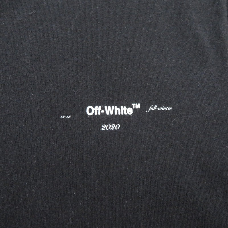 OFF-WHITE | オフホワイト 半袖Ｔシャツ OMAA027E19185005 ブラック サイズ：XS【瀬戸大橋店】