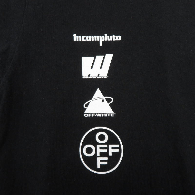 OFF-WHITE | オフホワイト 半袖Ｔシャツ OMAA027E19185005 ブラック サイズ：XS【瀬戸大橋店】