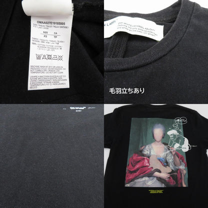 OFF-WHITE | オフホワイト 半袖Ｔシャツ OMAA027E19185005 ブラック サイズ：XS【瀬戸大橋店】