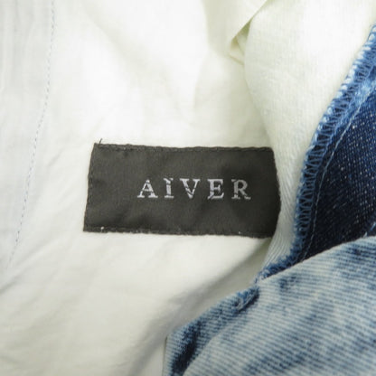 AIVER 加工バギーデニムスラックス デニムパンツ ACBLC0723003 ホワイト サイズ：S【瀬戸大橋店】