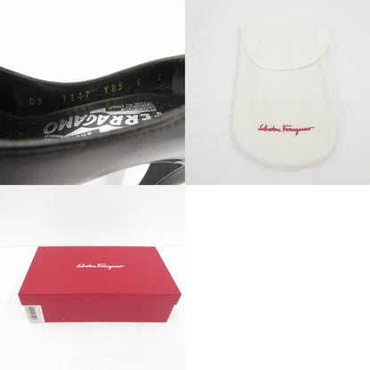 Salvatore Ferragamo | サルヴァトーレフェラガモ TIBERIA パンプス 0345880 サイズ:UK6(約24.5cm) ブラック 24.5cm【瀬戸大橋店】