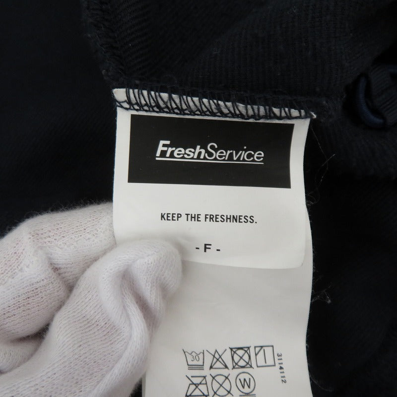 FreshService | フレッシュサービス POLARTEC FLEECE STAND COLLAR BLOUSON その他アウター FSW-22-CT 80 ネイビー サイズ：FreeSize【瀬戸大橋店】
