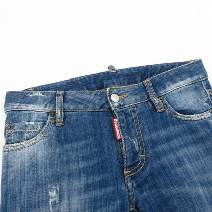 DSQUARED2 | ディースクエアード 裾ジップ デニムパンツ S72LA0631 ブルー サイズ：38【瀬戸大橋店】